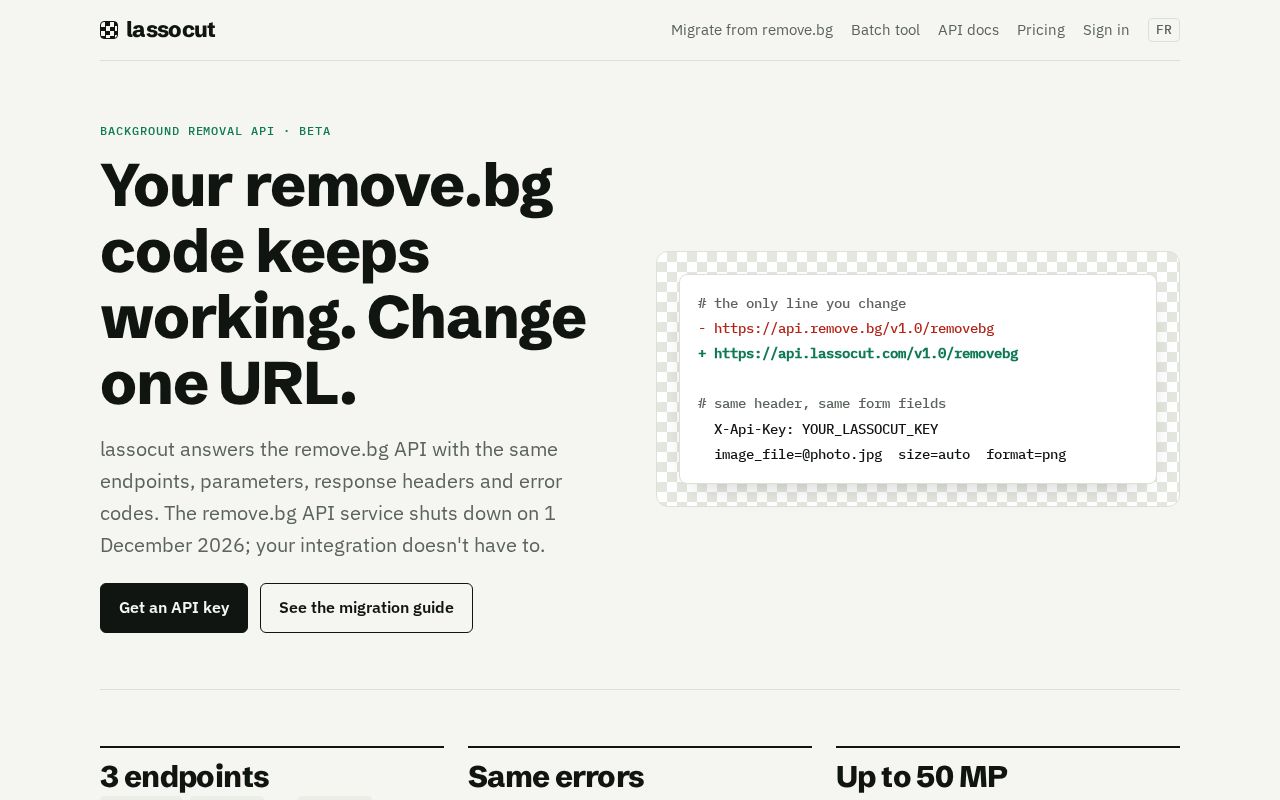 Preview of Remove image backgrounds free, no sign-up