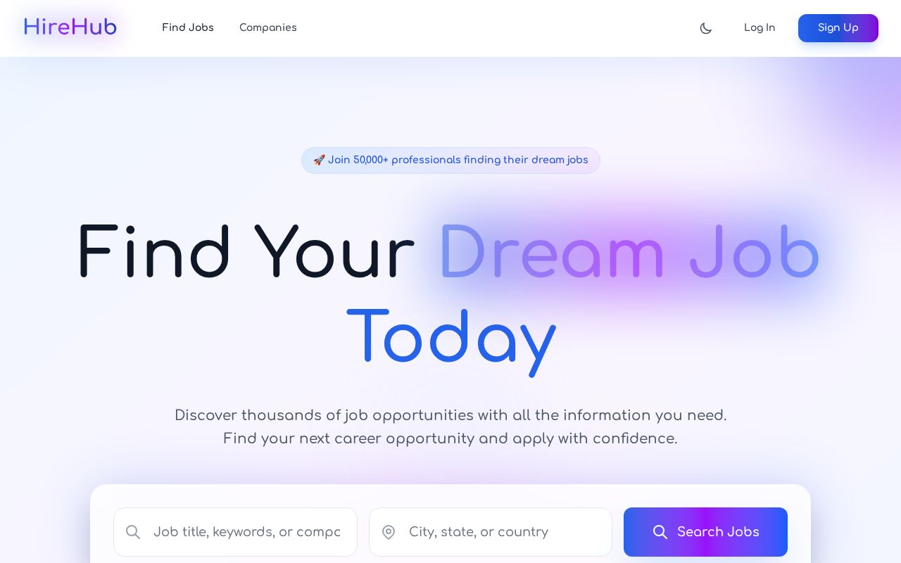Preview of Hirehub