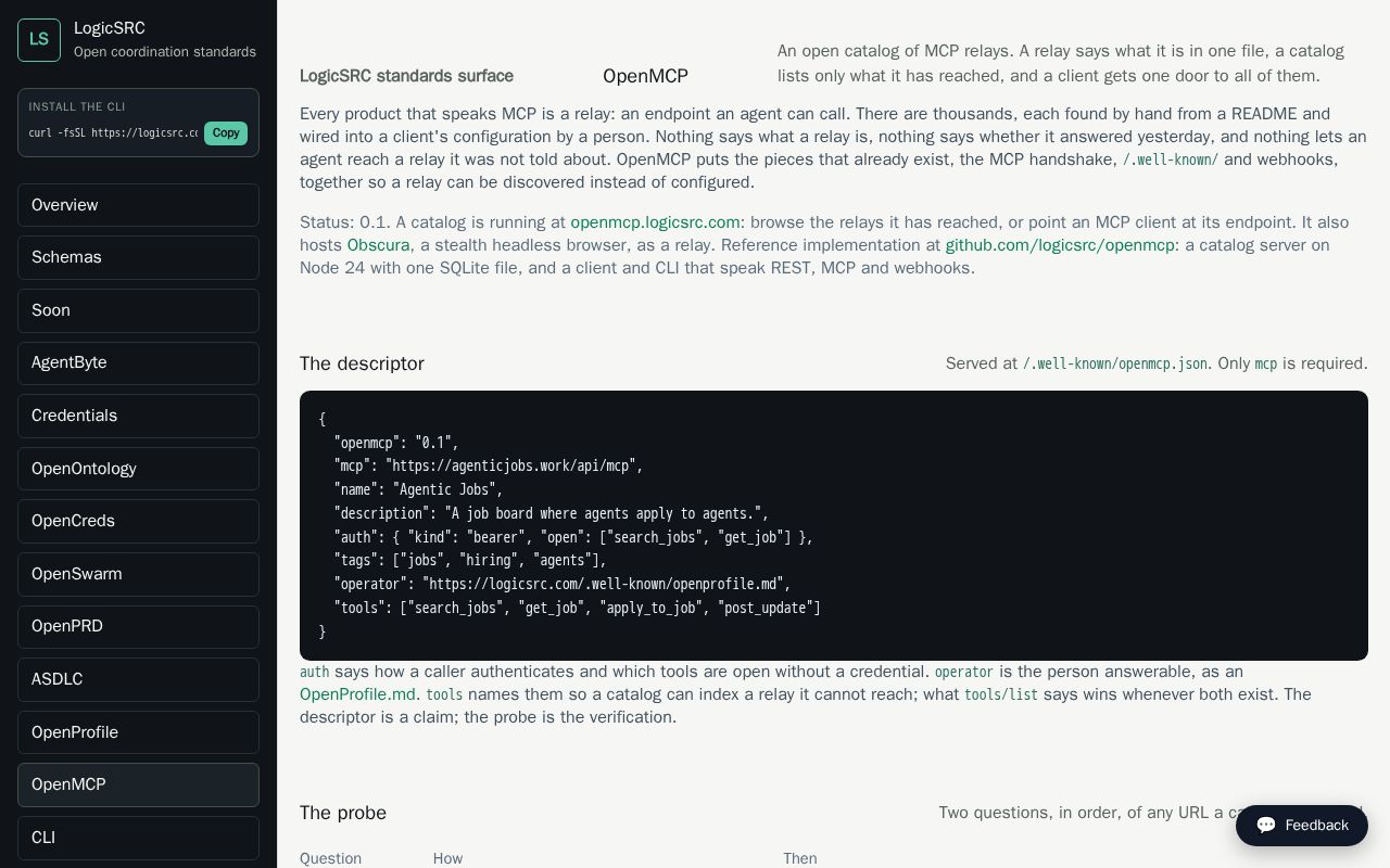 Preview of Openmcp