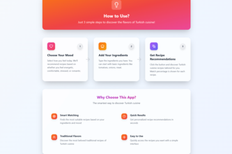 Preview of Smart Recipe Guide