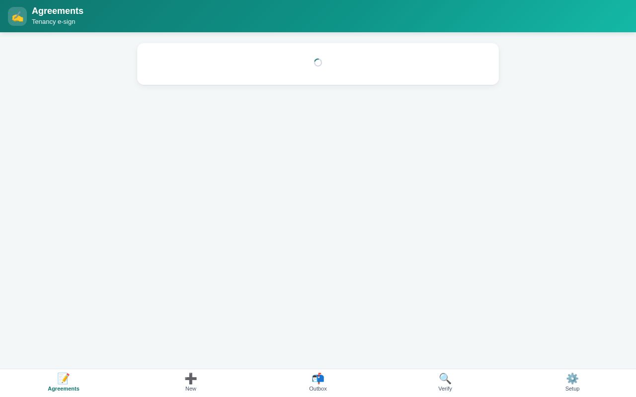 Preview of Tenancy Esign