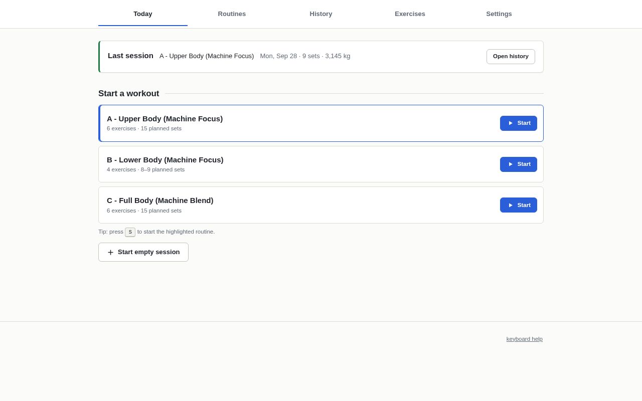 Preview of Liftlog