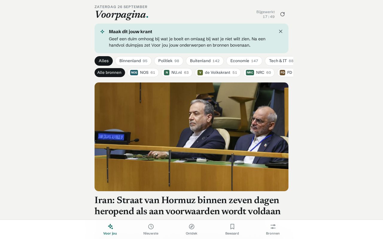 Preview of Voorpagina