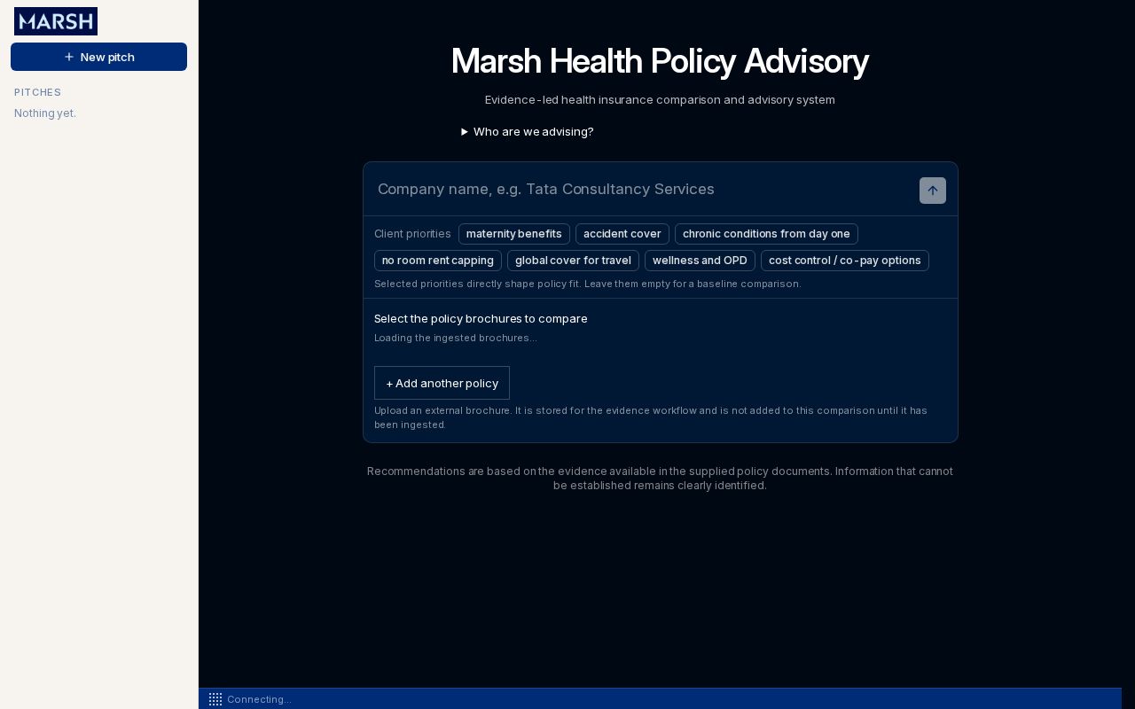 Preview of Marsh Health Policy Advisory