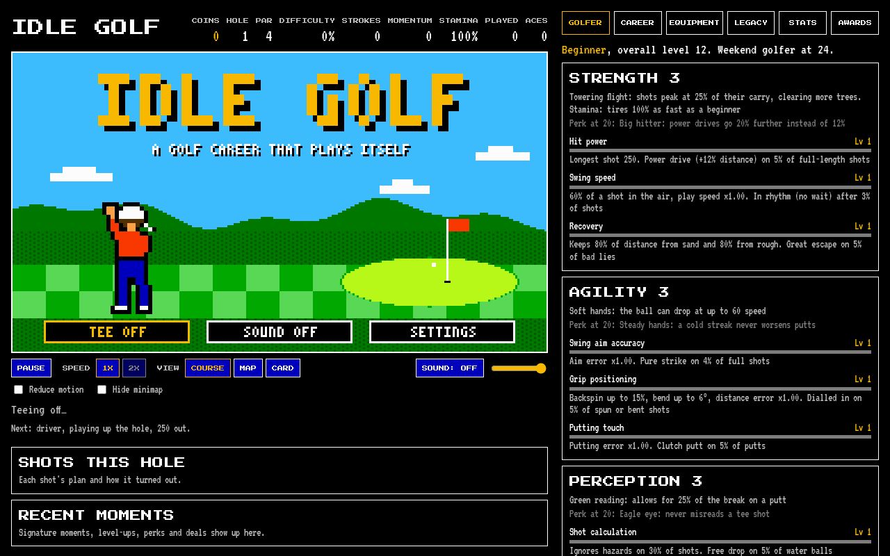 Preview of Idle Golf