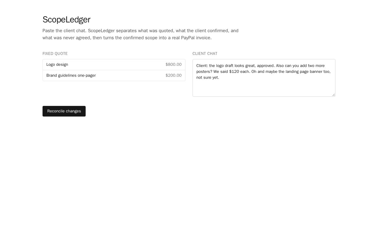 Preview of Scopeledger