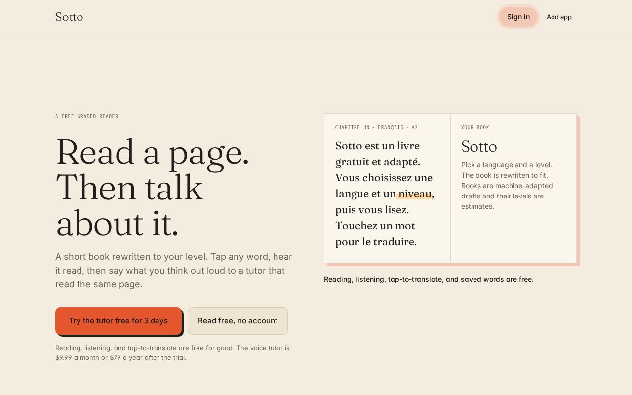 Preview of Sotto