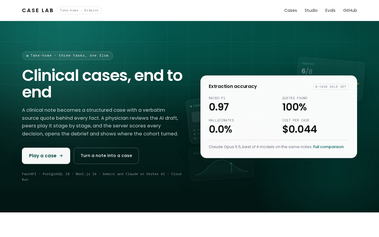 Preview of Clinical Case Lab