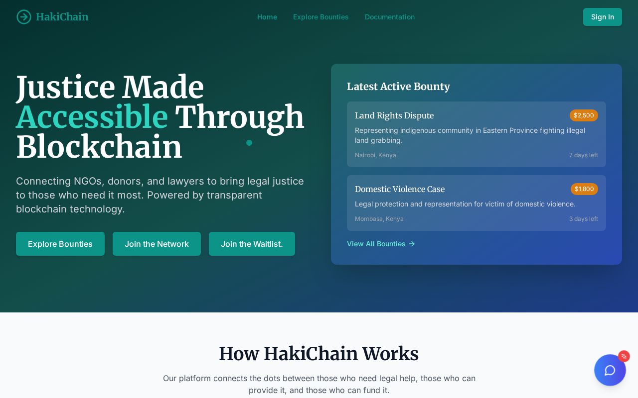 Preview of HakiChain
