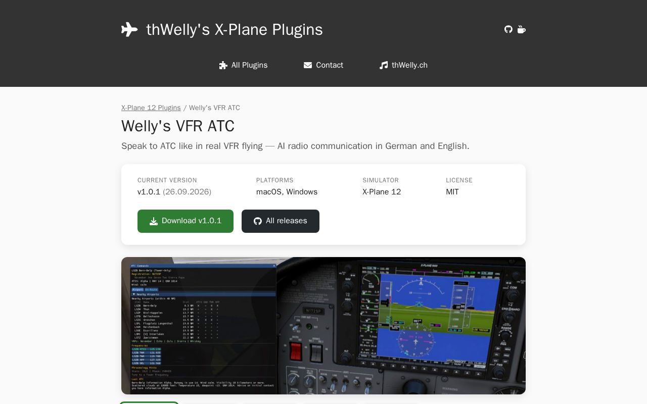Preview of Welly's VFR ATC