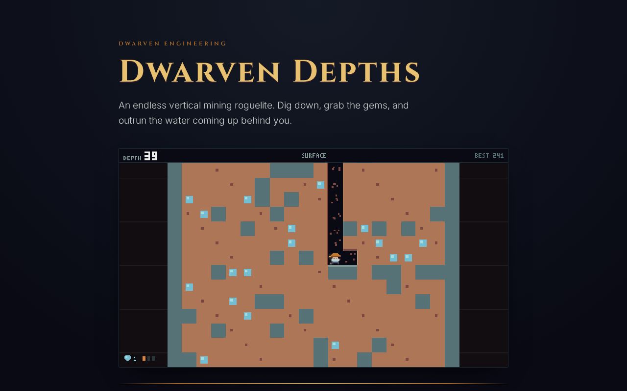Preview of Dwarven Depths