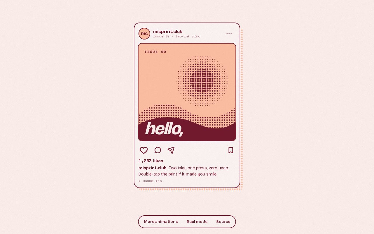Preview of Like Button Animation