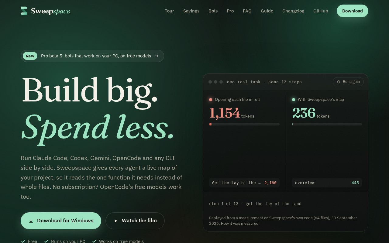 Preview of Sweepspace