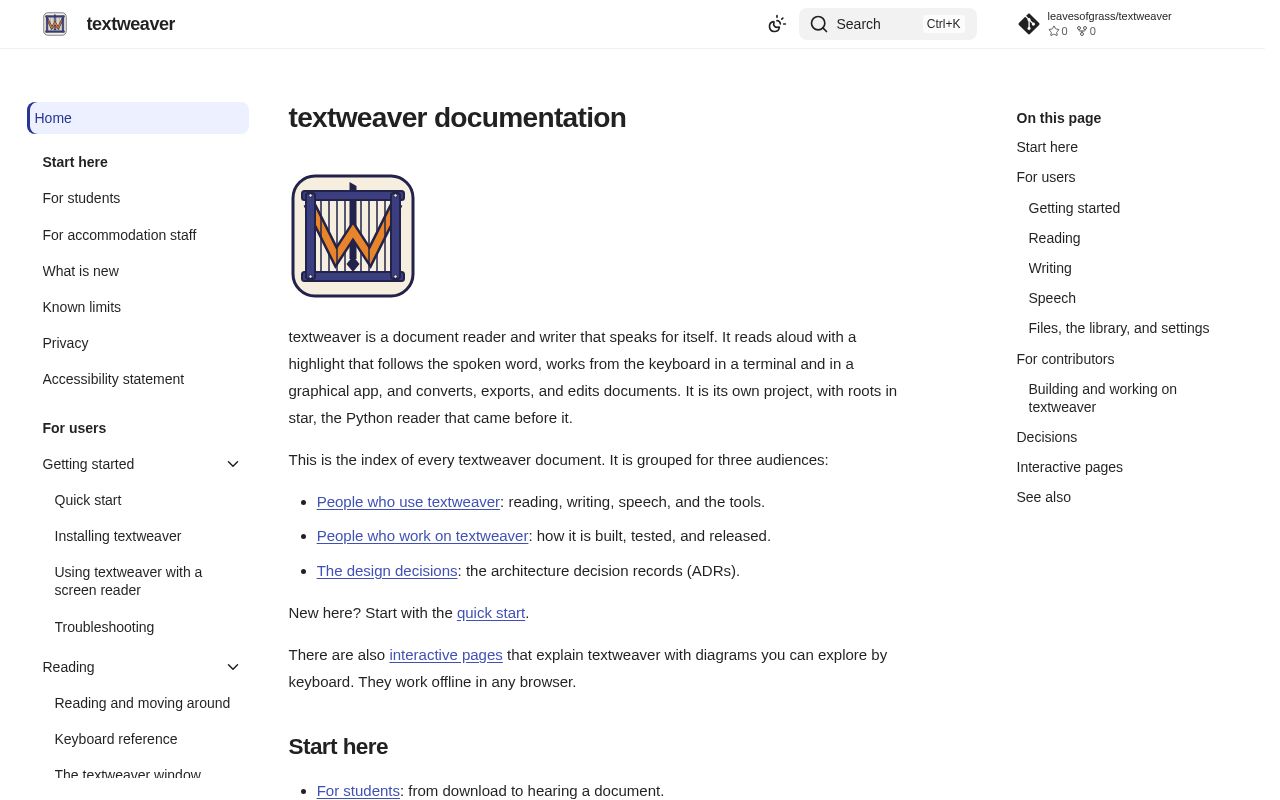 Preview of Textweaver