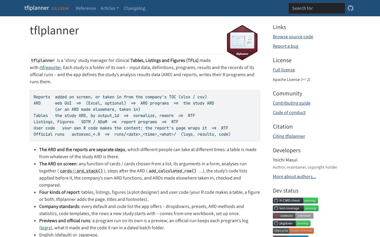 Preview of Tflplanner