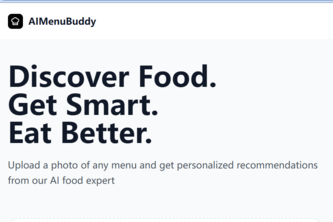 Preview of AIMenuBuddy