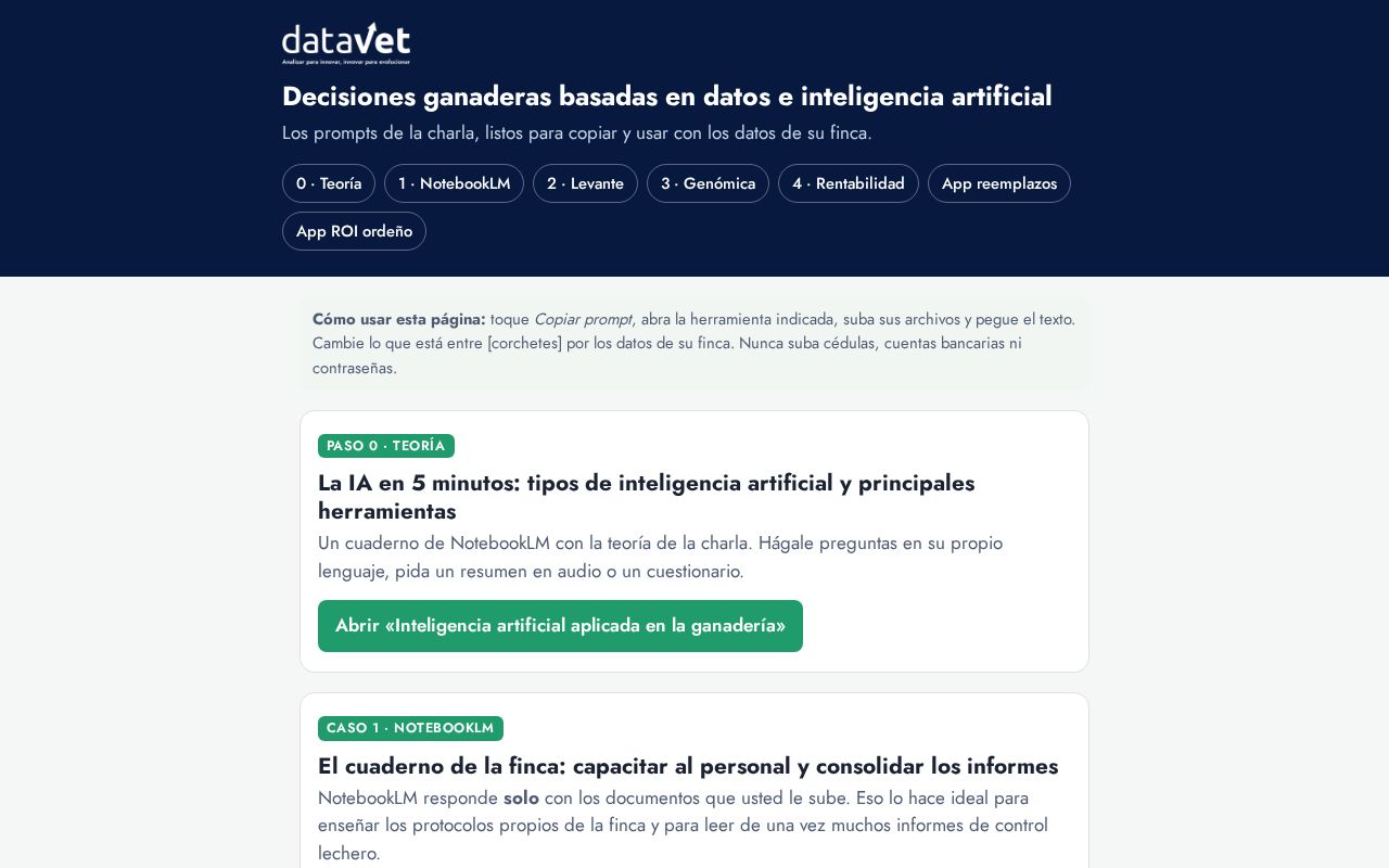 Preview of Datavet Ia Lecheria