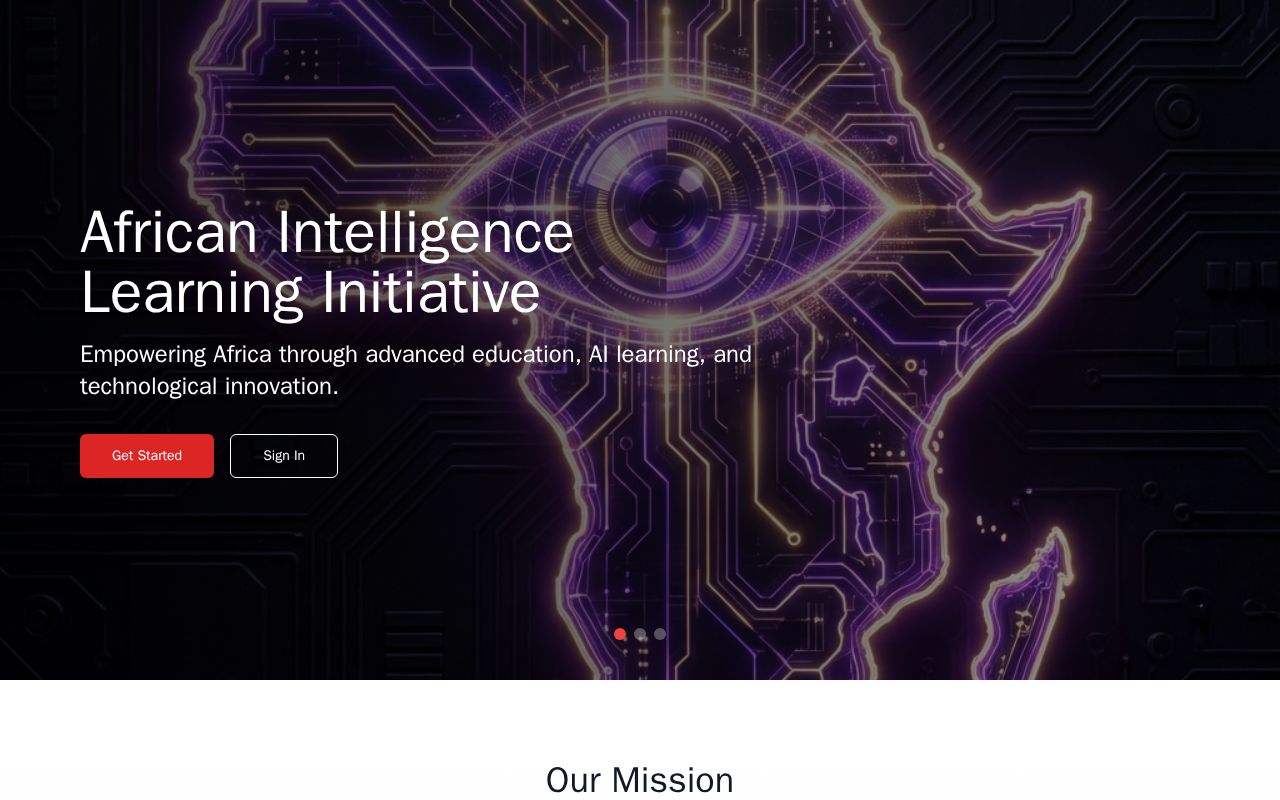 Preview of African intelligence