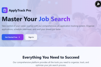 Preview of ApplyTrack Pro