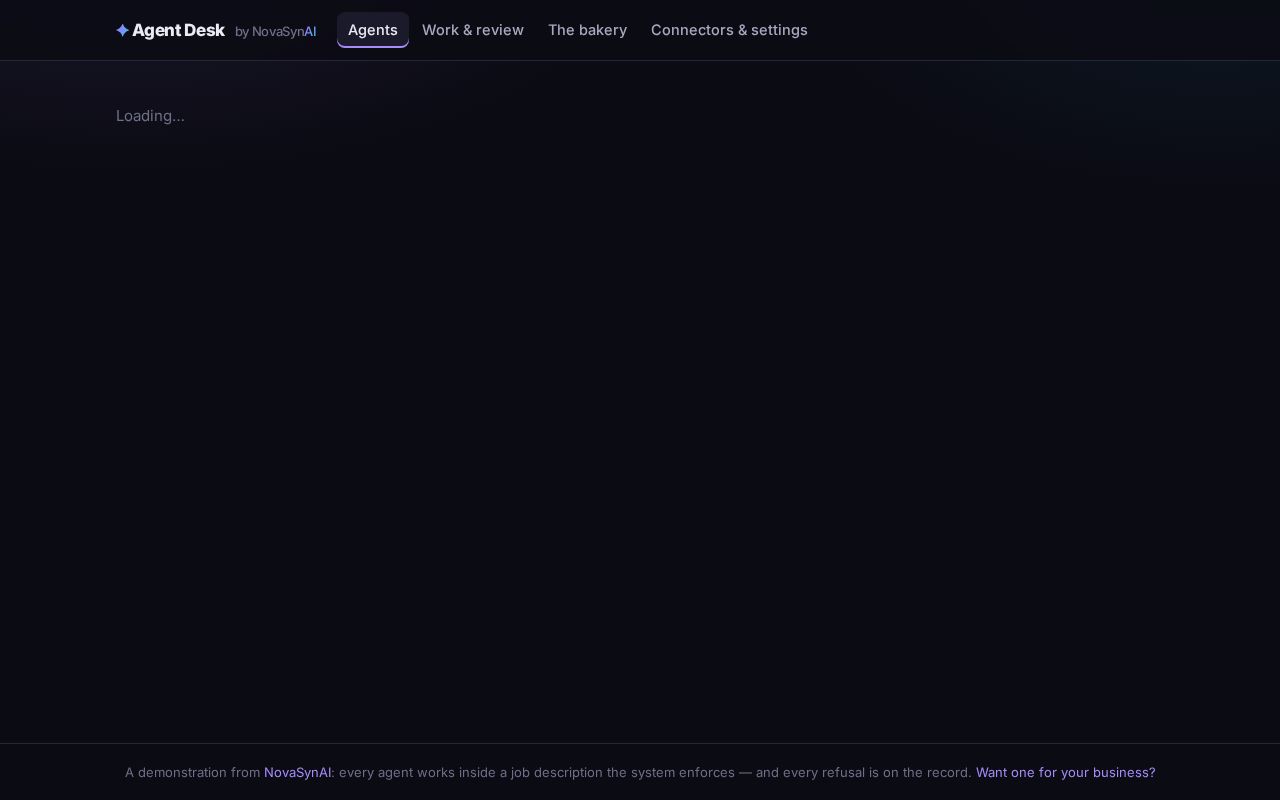 Preview of Novasynai Agents
