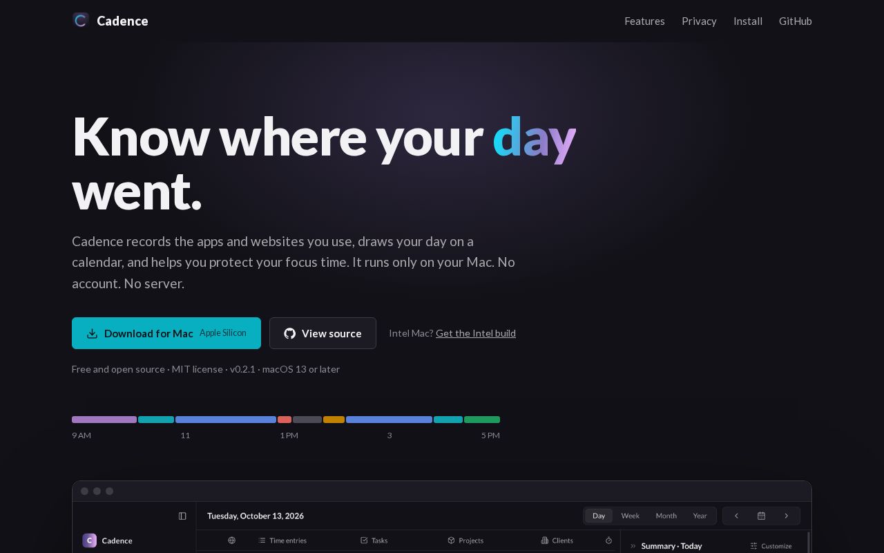 Preview of Cadence