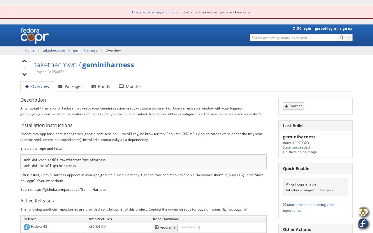 Preview of GeminiHarness