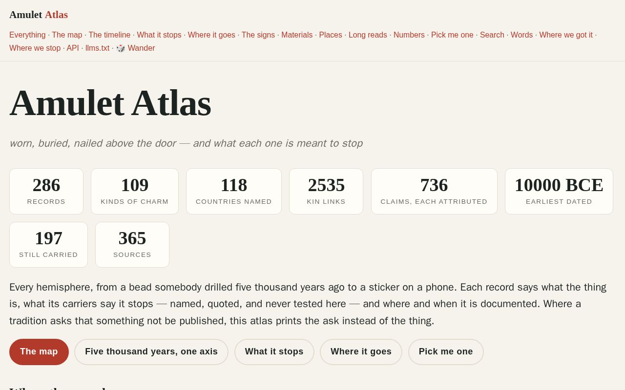 Preview of Amulet Atlas