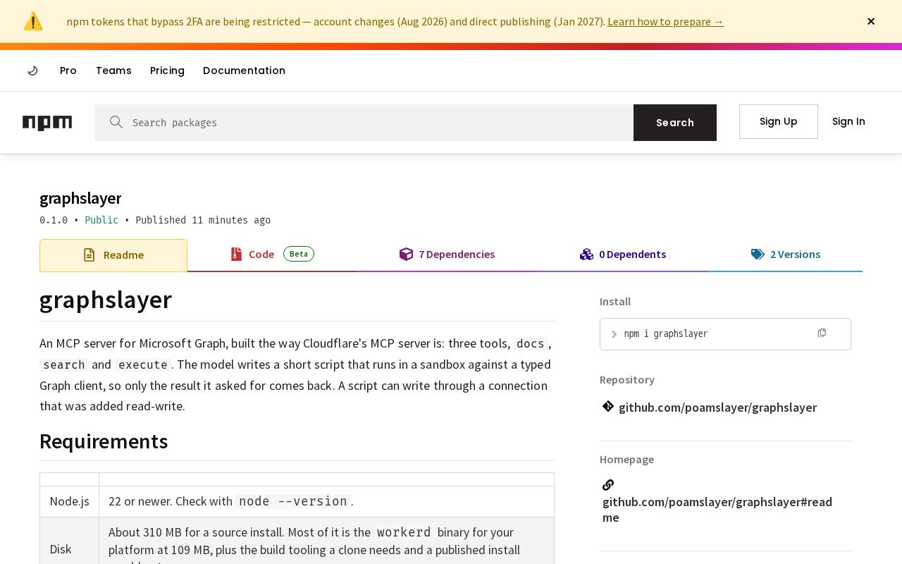 Preview of Graphslayer