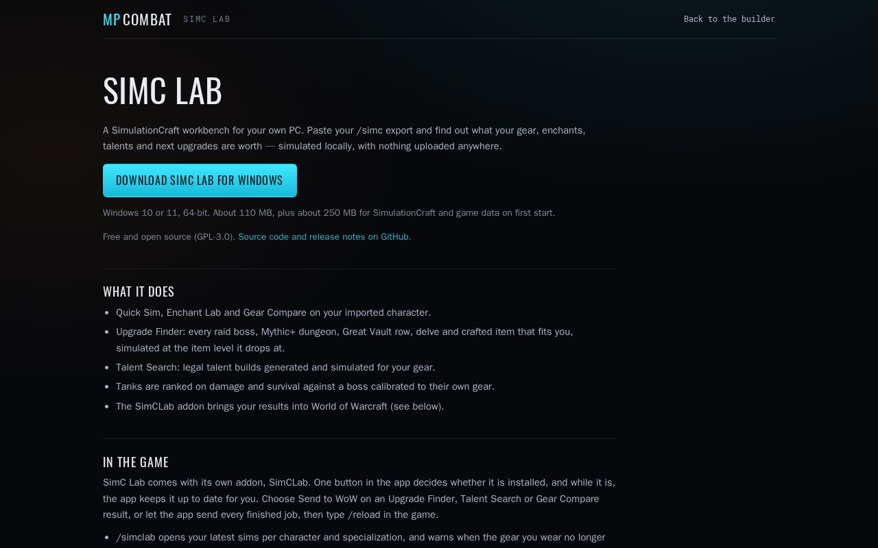 Preview of Simc Lab
