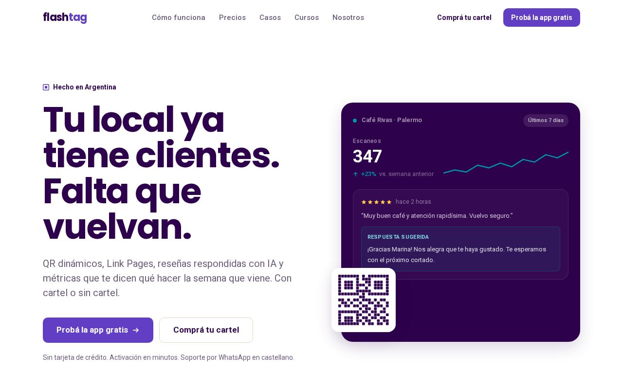 Preview of Flashtag Web