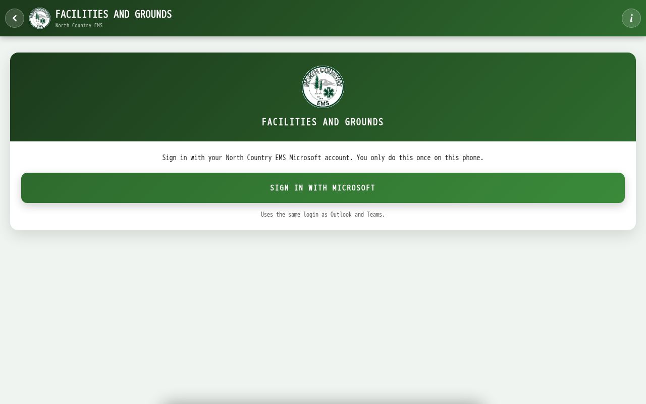 Preview of Grounds Tracker
