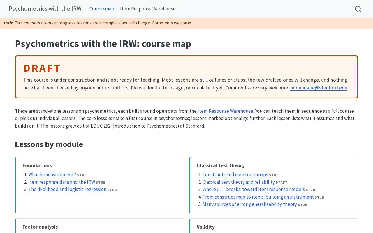 Preview of Irw Course