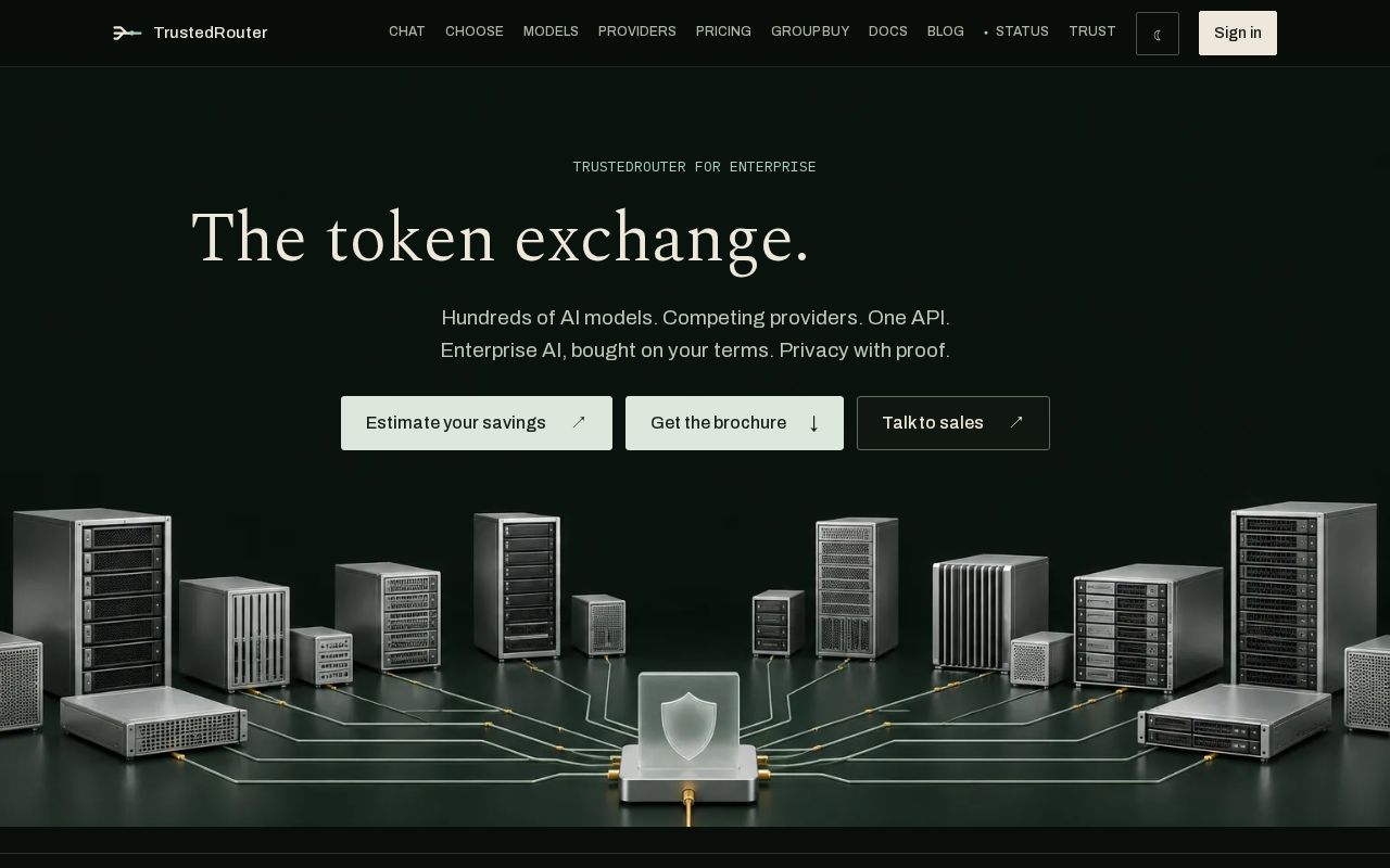 Preview of Trustedrouter Confidential Stack