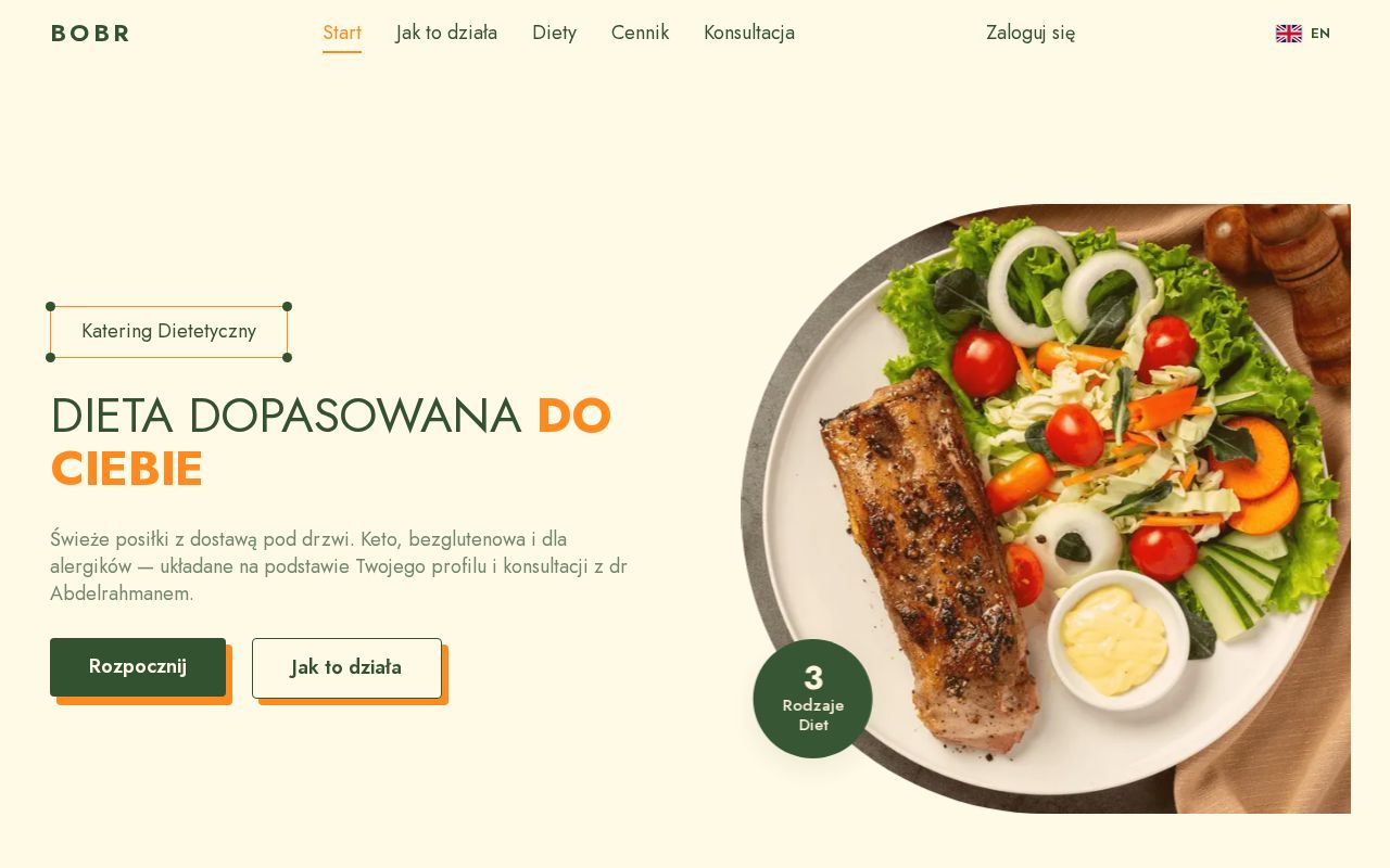 Preview of Bobr Frontend