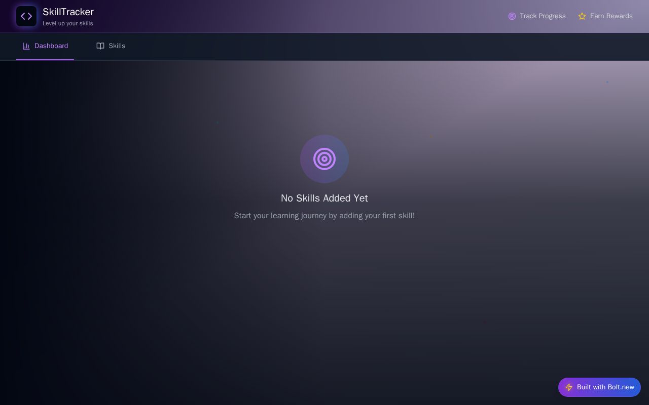 Preview of SkillTracker