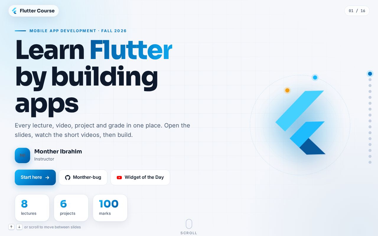 Preview of Flutter Course