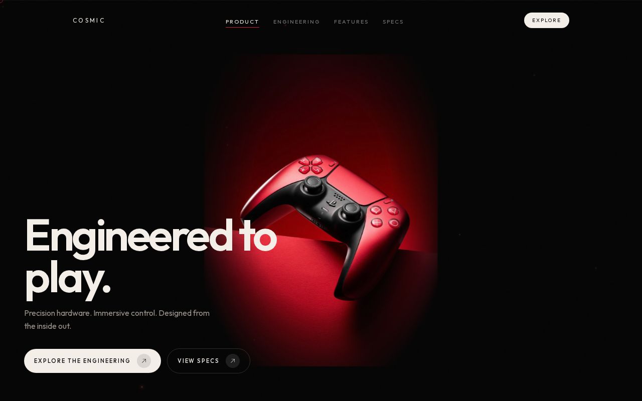 Preview of Ps5 Controller Site