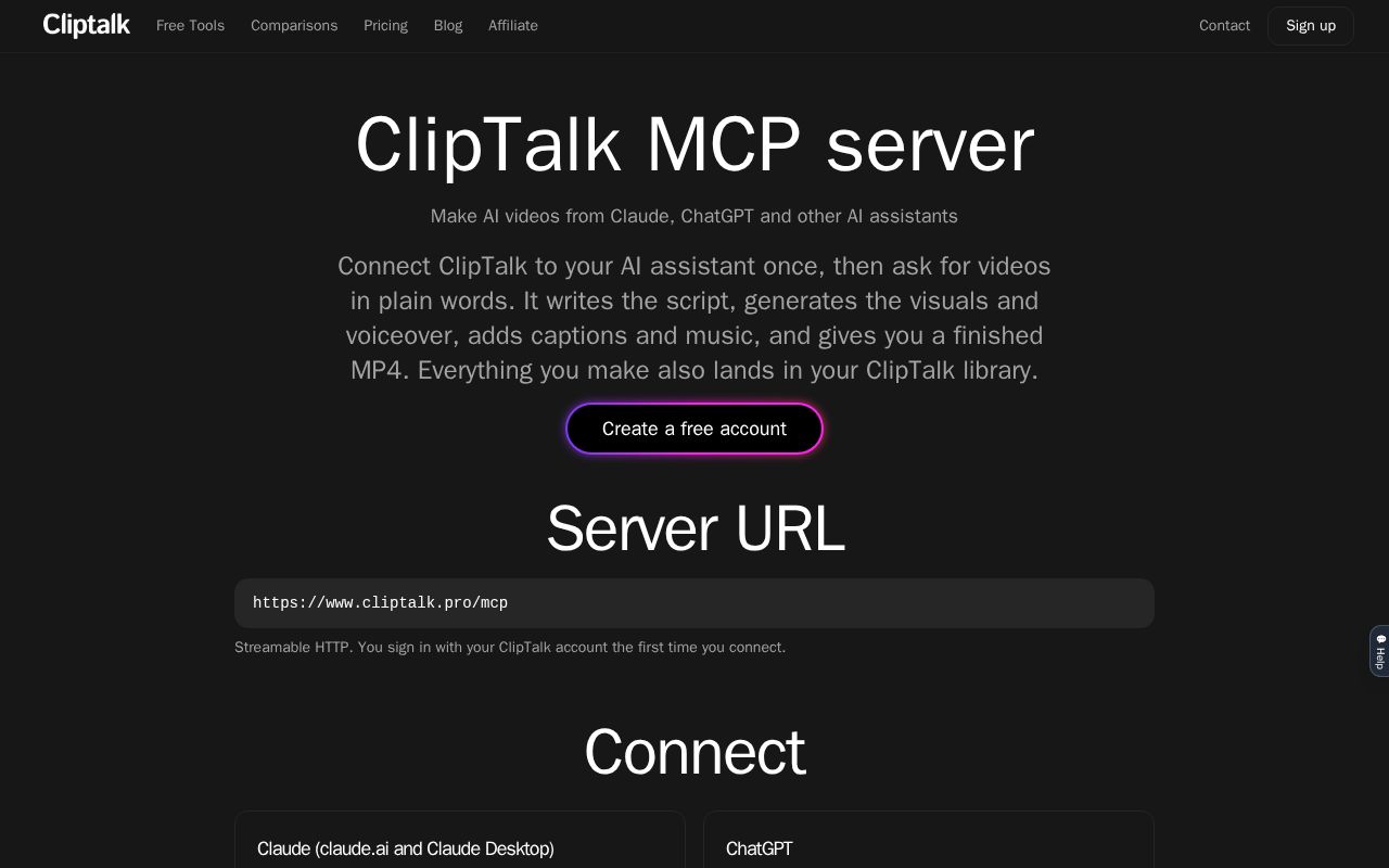 Preview of Cliptalk Mcp