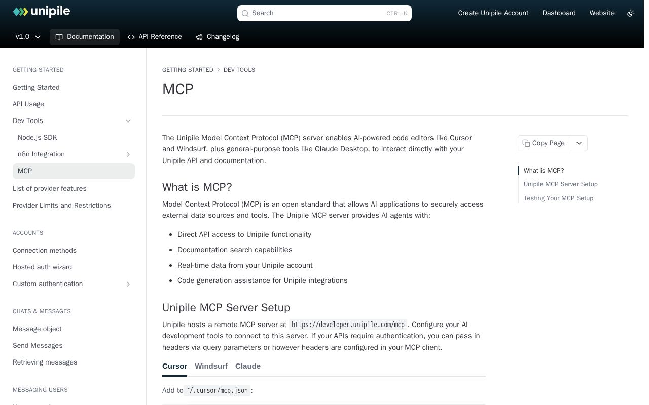 Preview of Unipile Mcp