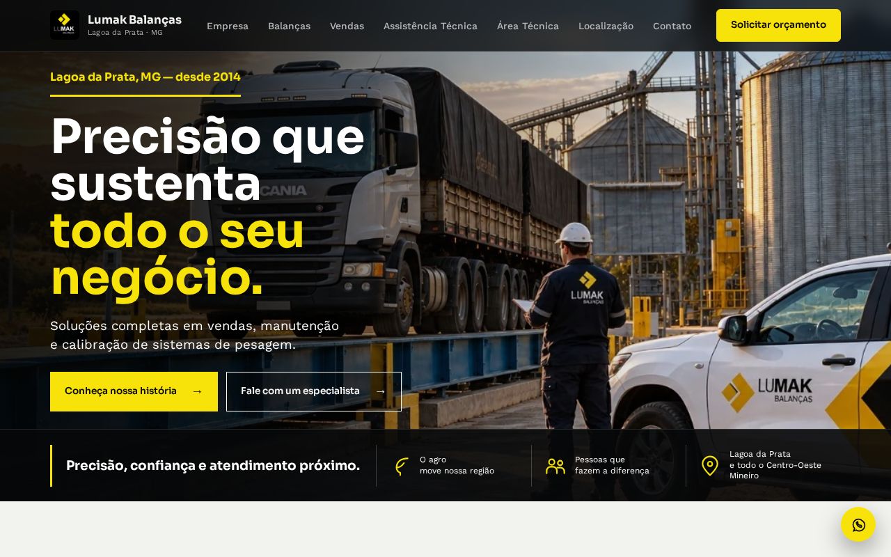 Preview of Lumak Balancas Site