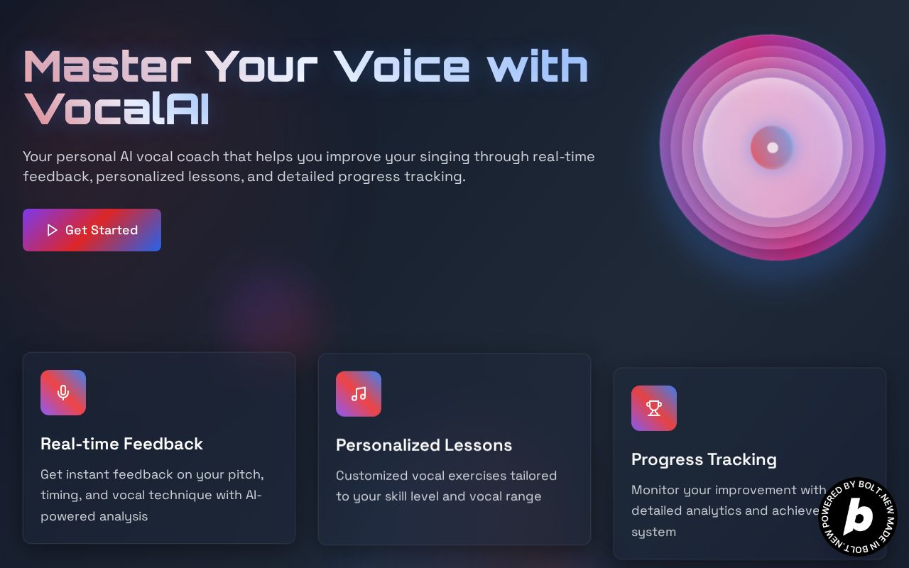 Preview of Vocal AI PRO