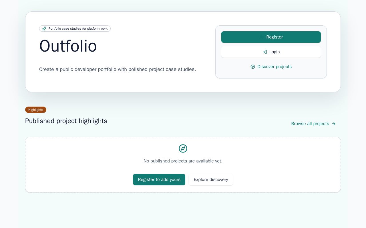 Preview of OutfolioV1