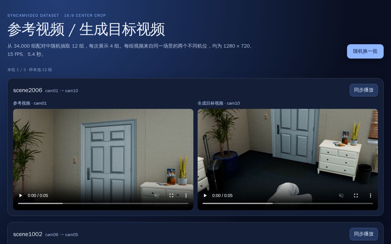 Preview of SynCamVideo Pair Preview