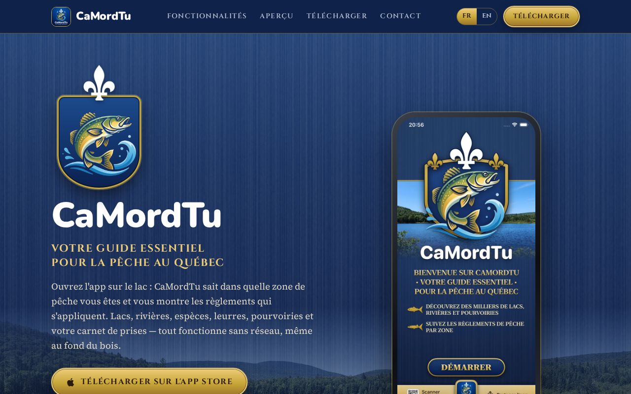 Preview of Camordtu Site