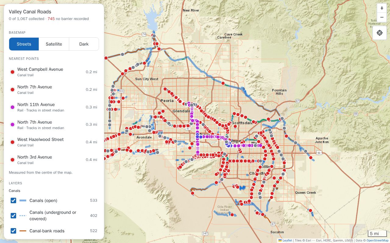 Preview of Valley Canal Roads
