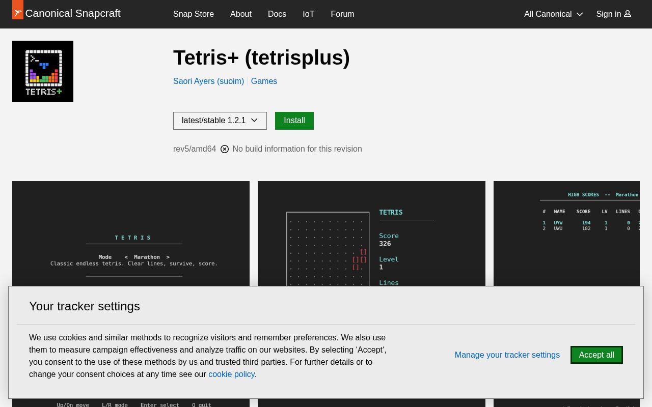 Preview of Tetrisplus