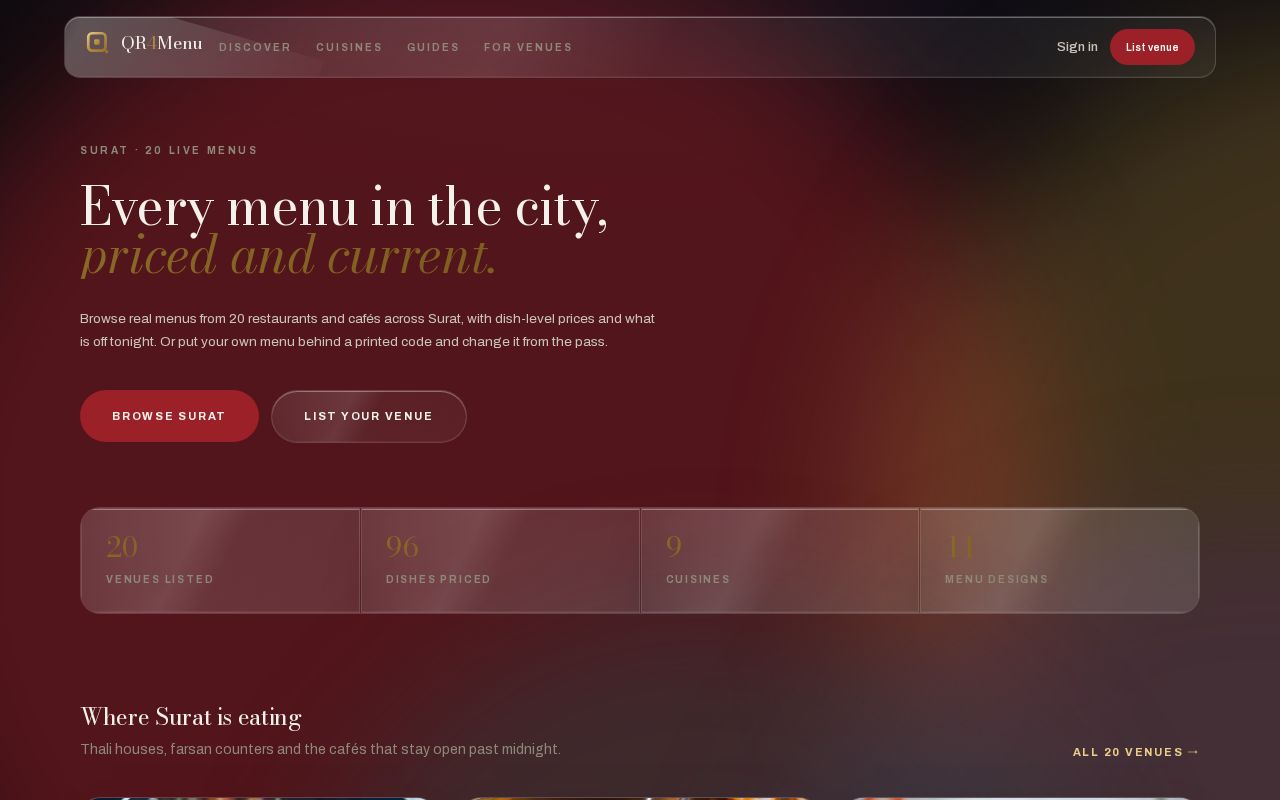 Preview of Menuqr