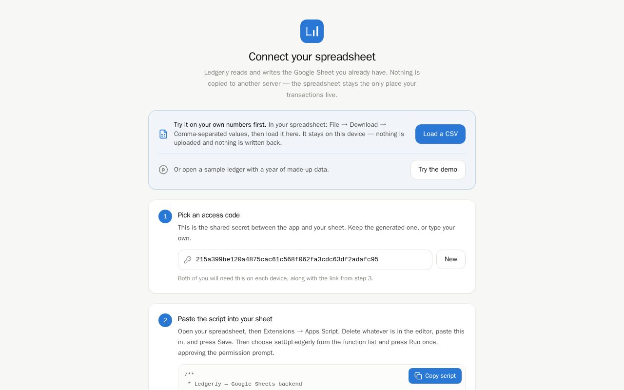 Preview of Financial App