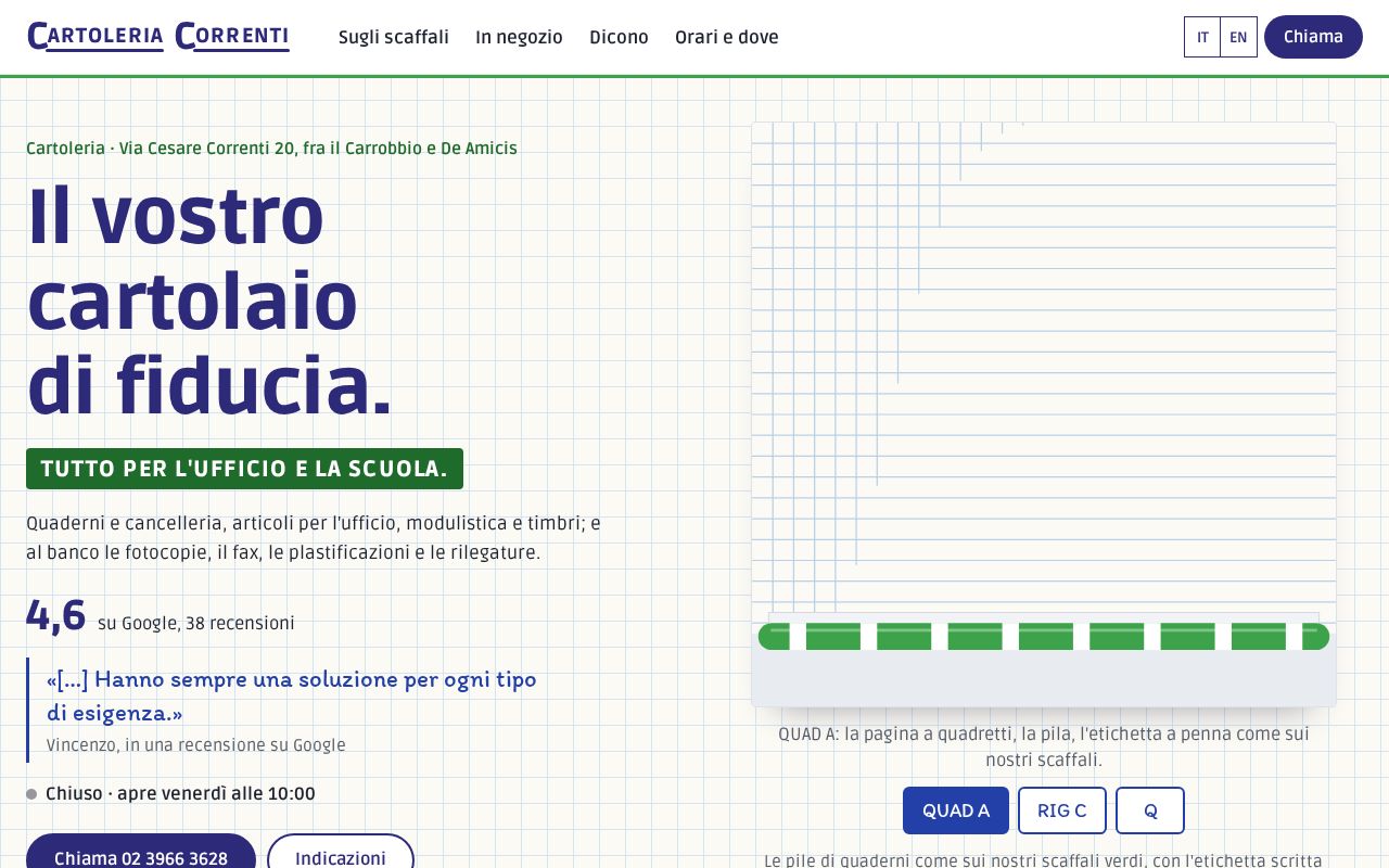 Preview of Cartoleria Correnti