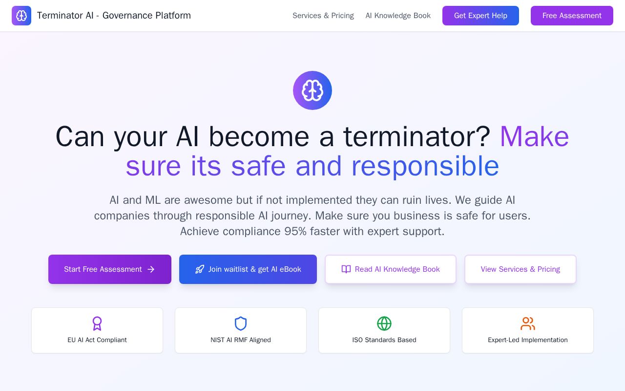 Preview of Terminator AI
